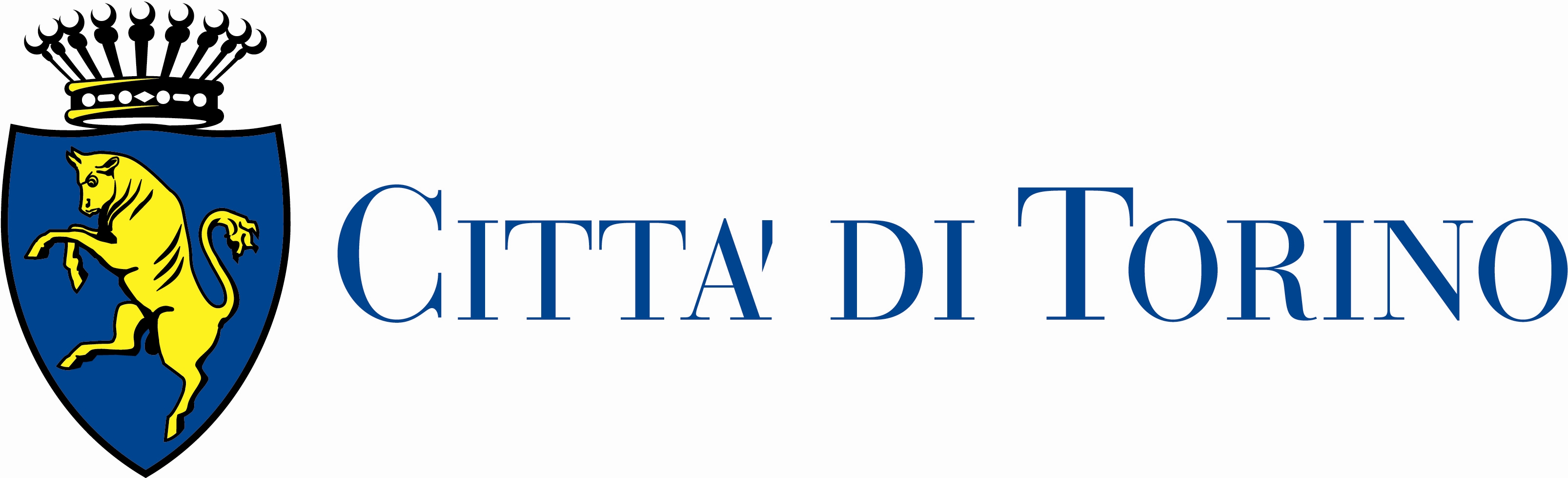 Logo Città di Torino sbandierato