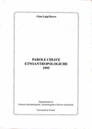 Parole chiave etnoantropologiche 1995